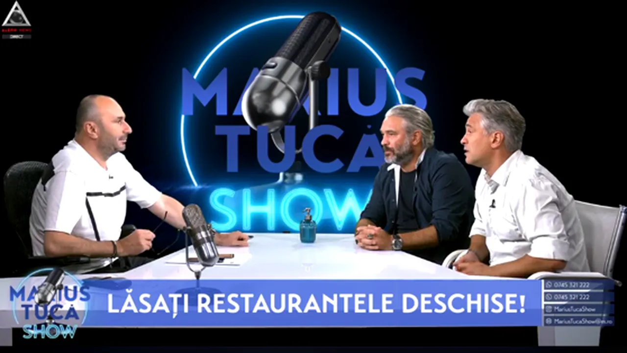 Marius Tucă Show: Mihai şi Liviu Popescu: După 1 octombrie vom începe să plătim taxe. Ar trebui relaxate măsurile după alegeri, ca să supravieţuim