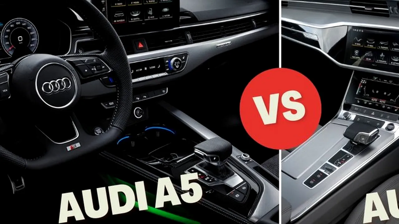 Audi A5 vs Audi A6 Second Hand: Analiza deprecierii după 3 și 5 ani de utilizare în oraș (P)