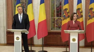 Iohannis la Chişinău: România este alături de Republica Moldova. Pe noi puteţi să contaţi