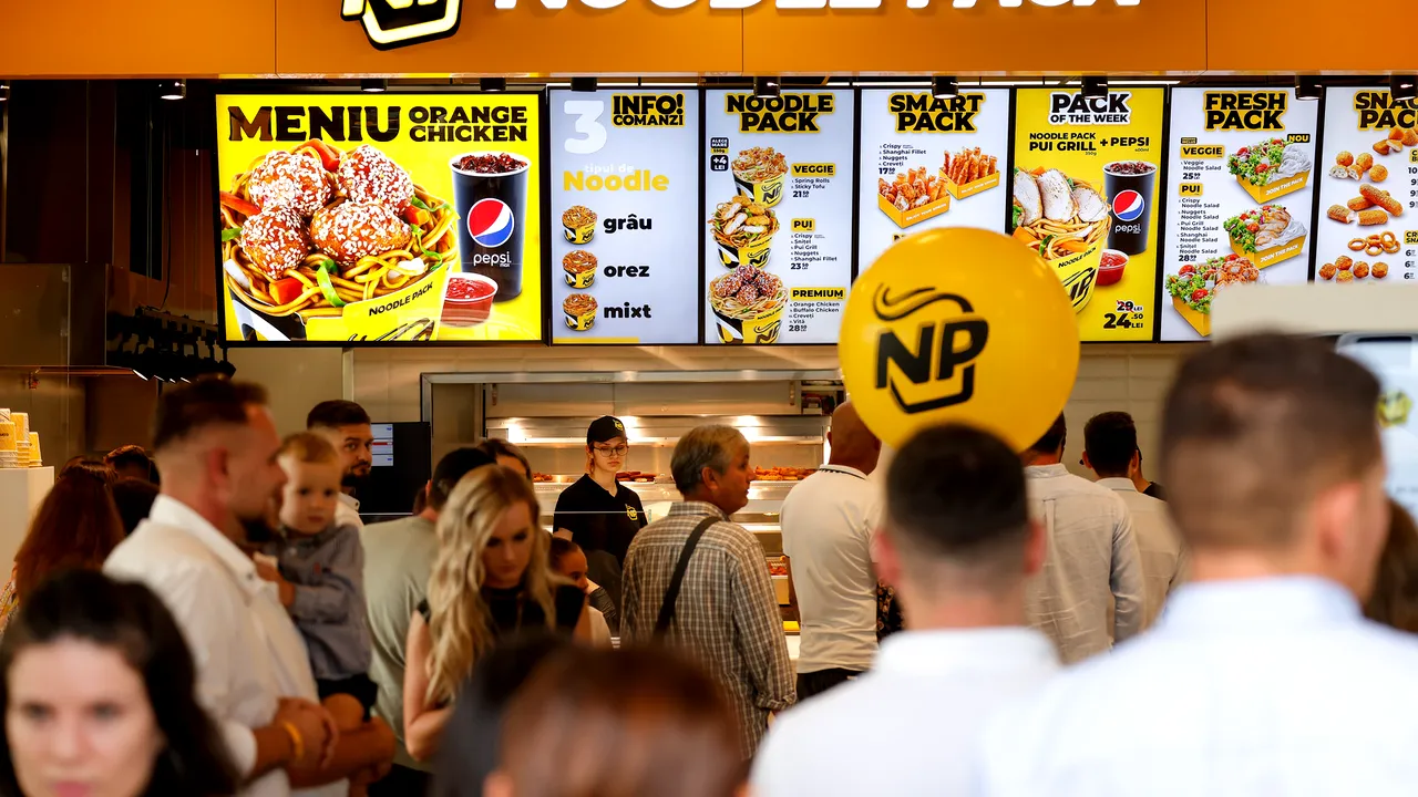 Noodle Pack a deschis primul Drive Thru din România