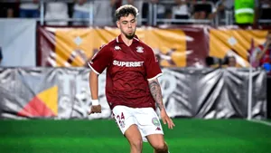 Recuperarea fundașului Andrei Borza, de la Rapid, decurge foarte bine după operație