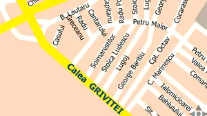 Circulaţia pe Calea Griviţei din Capitală, restricţionată din cauza surpării carosabilului