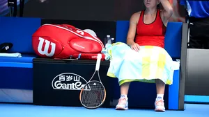 Simona Halep, la câteva minute după meciul 