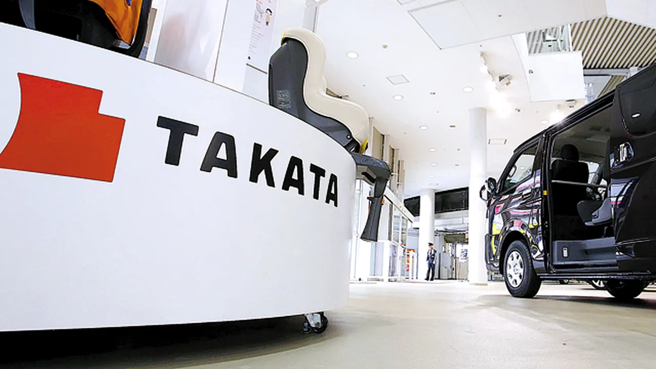 Producătorul japonez de airbaguri Takata, care are 3 fabrici în România, va cere intrarea în faliment. De ce se tem producătorii auto