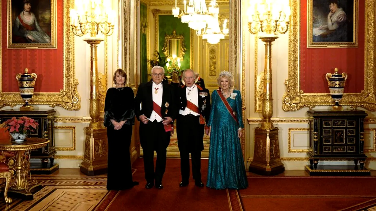 Președintele Germaniei, vizită oficială în Marea Britanie. Regele Charles a anunțat sprijinul comun pentru „o Europă liberă și pașnică”