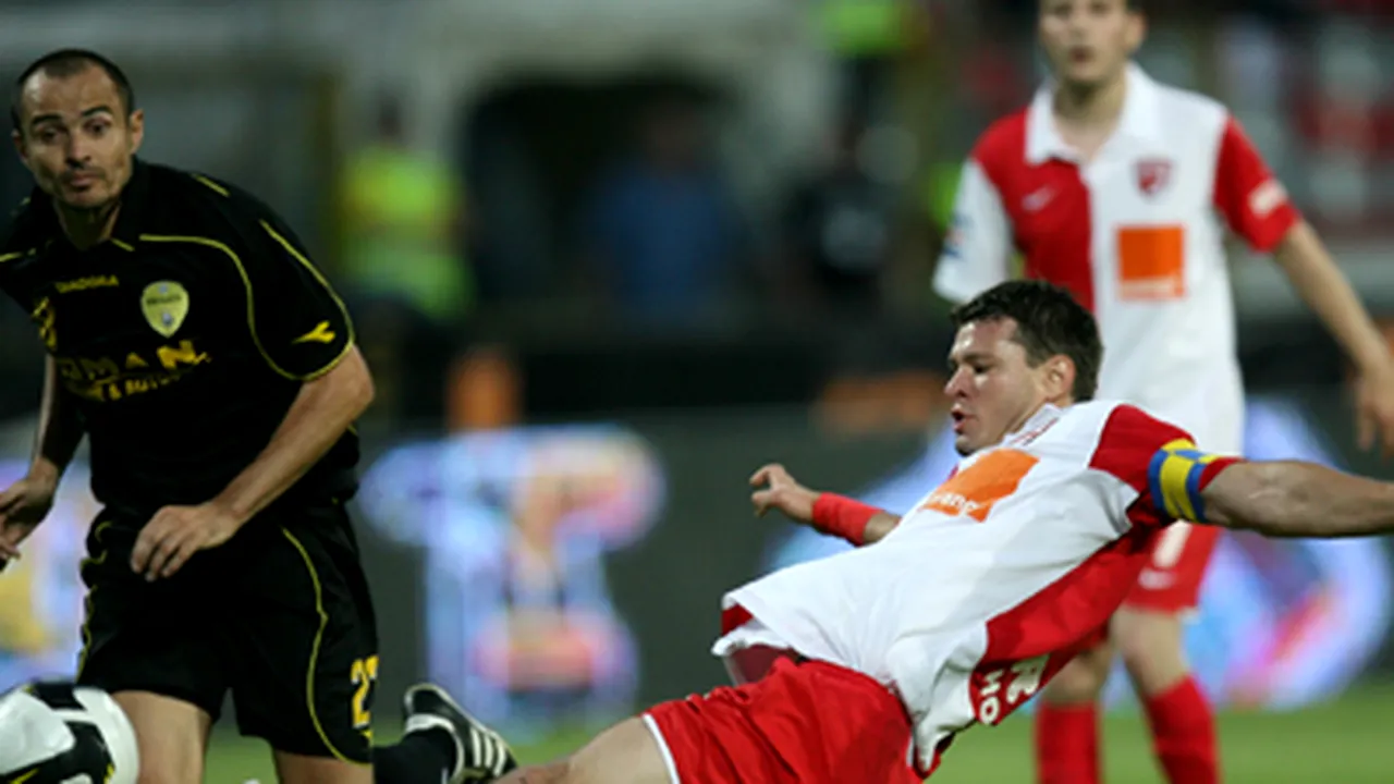 Dinamo a fost învinsă de FC Braşov şi a ratat orice şansă la titlu