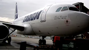 Numărul de pasageri ai Tarom a scăzut cu 16,3%