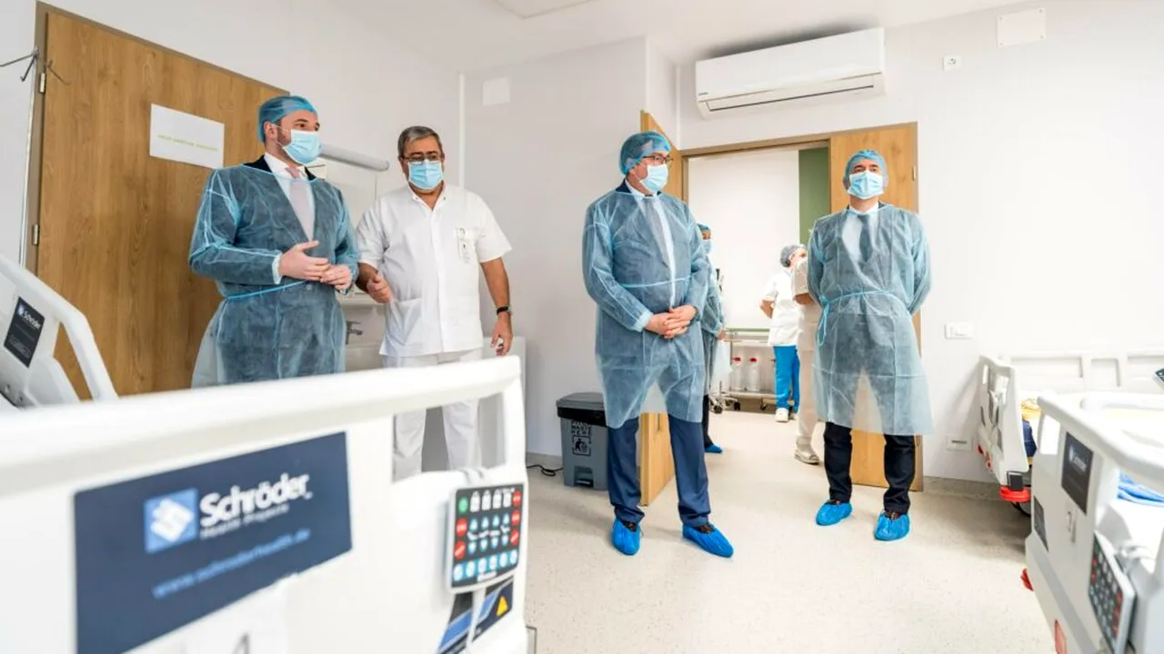 Investiții de 15 milioane de lei, din PNRR, la Spitalul Clinic de Nefrologie „Dr. Carol Davila”