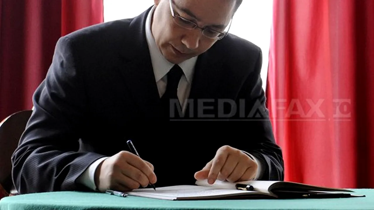 Ponta: M-am gândit la demisie, dar nu poţi merita funcţia dacă te interesează numai de tine 