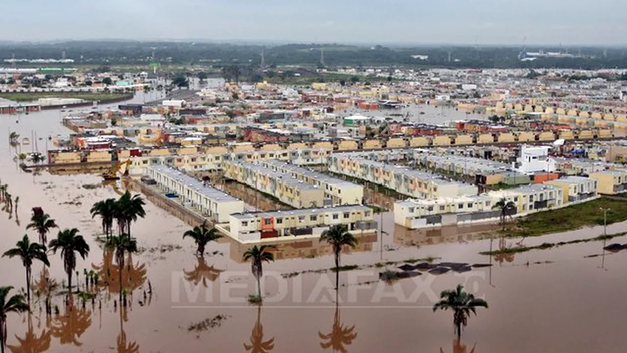 Cel puţin 22 de morţi şi 20 de dispăruţi în Mexic, după trecerea uraganului Karl - FOTO