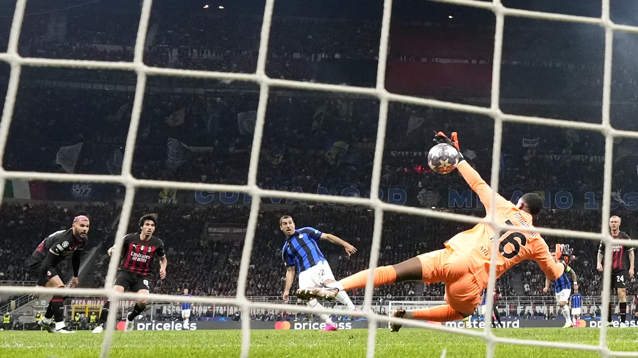 Inter Milano câştigă prima manşă a Derby della Madonnina din semifinala Ligii Campionilor