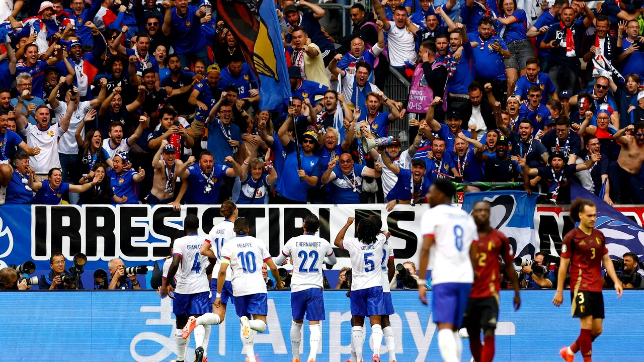 Rezerva de lux Kolo Muani marchează pentru calificarea Franţei în sferturi la Euro 2024