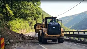 Restricţii de trafic pe DN 7 - Valea Oltului din cauza lucrărilor de infrastructură