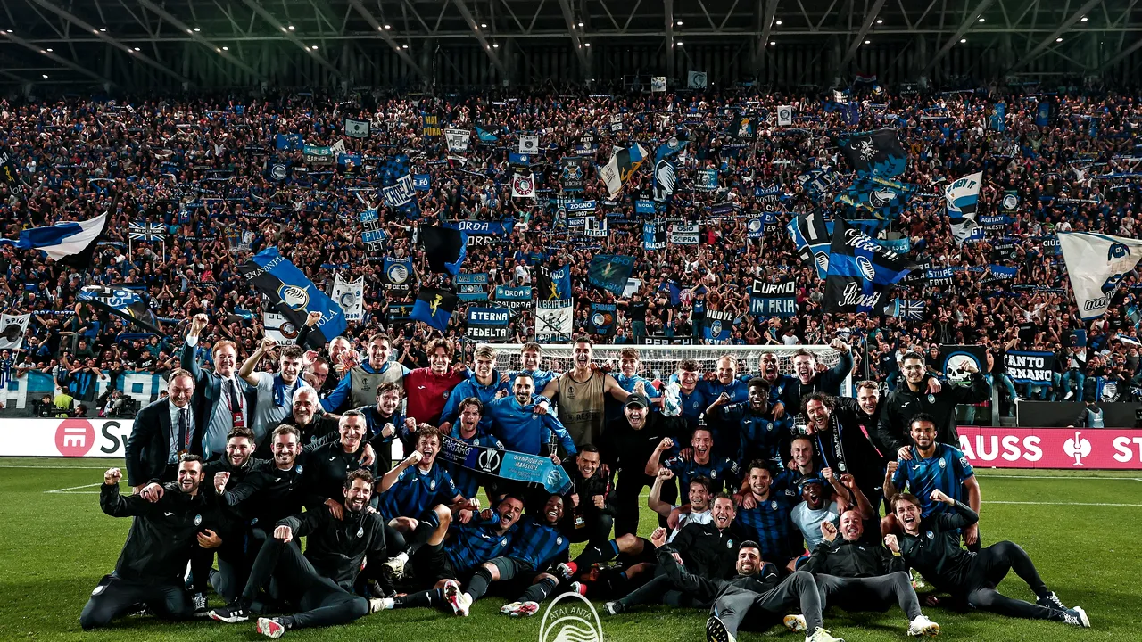 Atalanta a învins-o pe Olympique Marseille cu 3-0 şi s-a calificat în finala Europa League