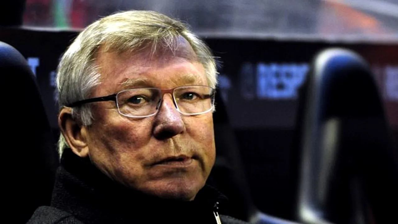 Alex Ferguson: Nici vorbă să jucăm cu rezervele la Cluj. Voi folosi jucătorii experimentaţi