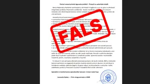 Atenție la documentul care circulă cu sigla BNR. Ce spune banca centrală