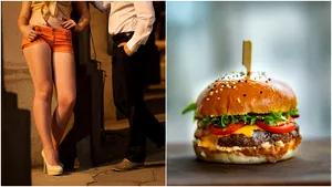 Un bărbat a fost arestat după ce a încercat să plătească o „prostituată” cu un hamburger