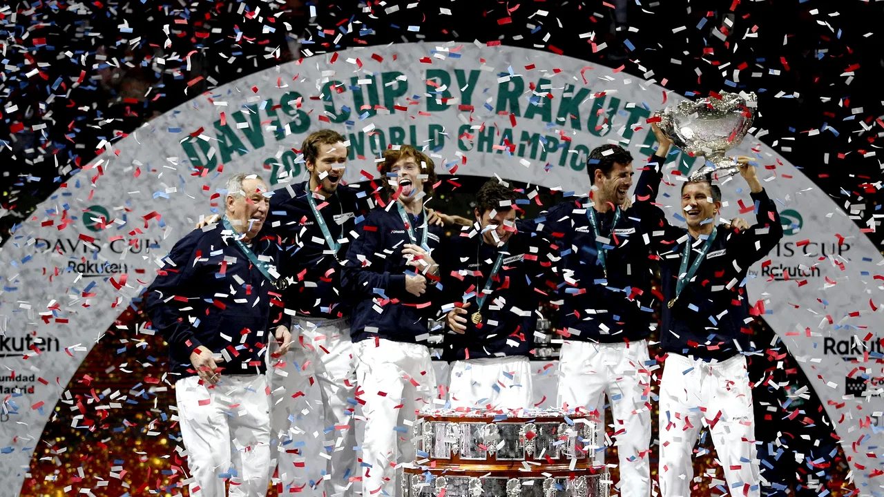 Rusia a câştigat Cupa Davis 2021. Rublev şi Medvedev au fost esenţiali în actul final