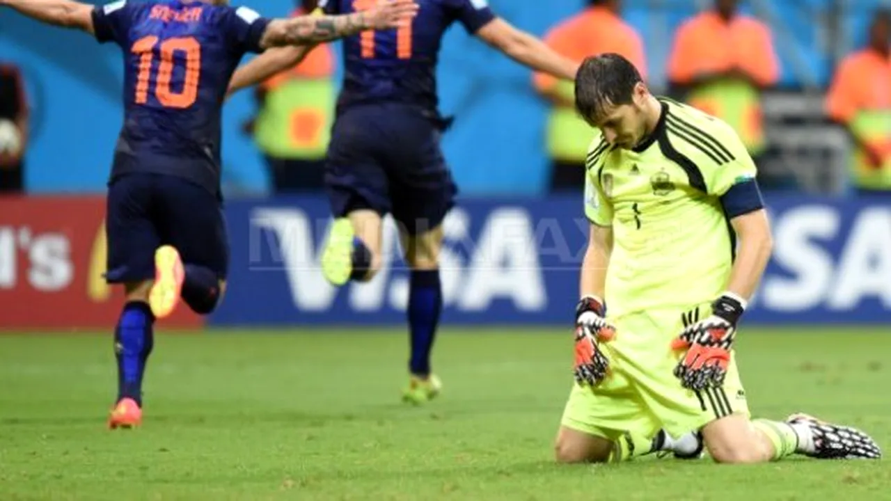Cupa mondială: Campioana en-titre Spania, învinsă de Olanda cu 5-1 la debut