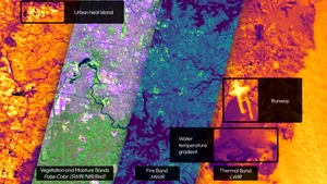 Primul satelit conceput pentru monitorizarea și detectarea incendiilor forestiere la nivel global