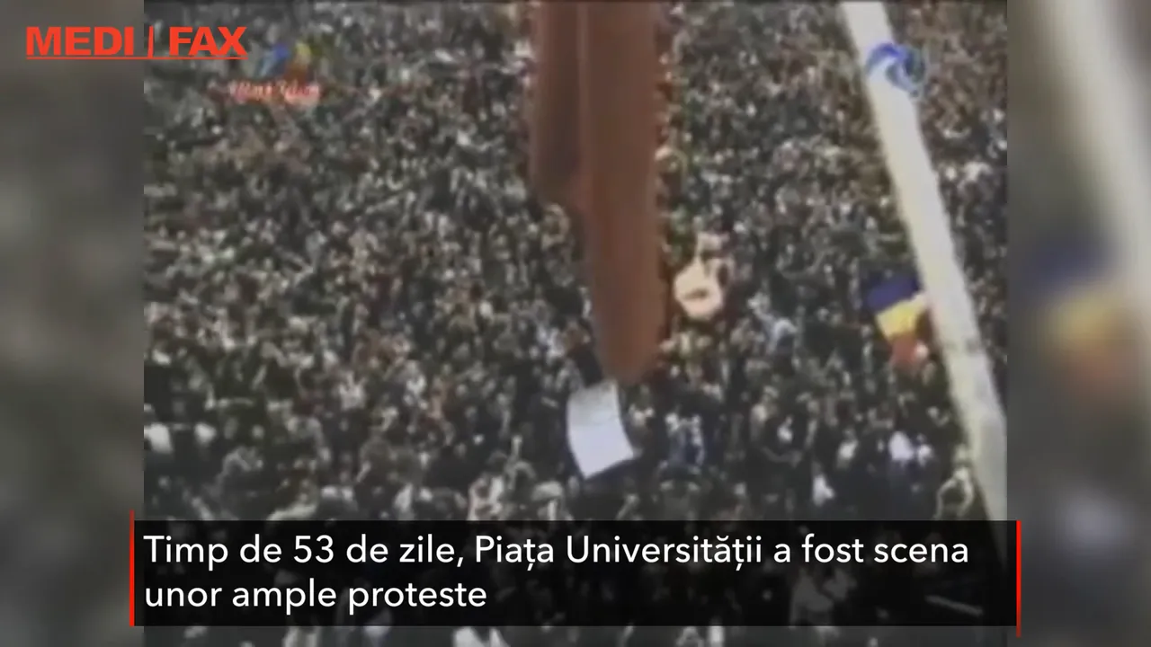 Iohannis a marcat 30 de ani de la „Fenomenul Piaţa Universităţii”