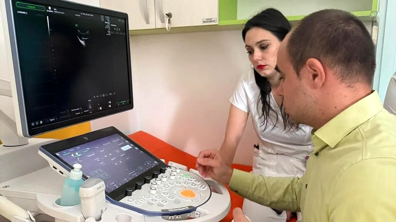 Cel mai performant ecograf din România, pus în funcţiune la Maternitatea Giuleşti