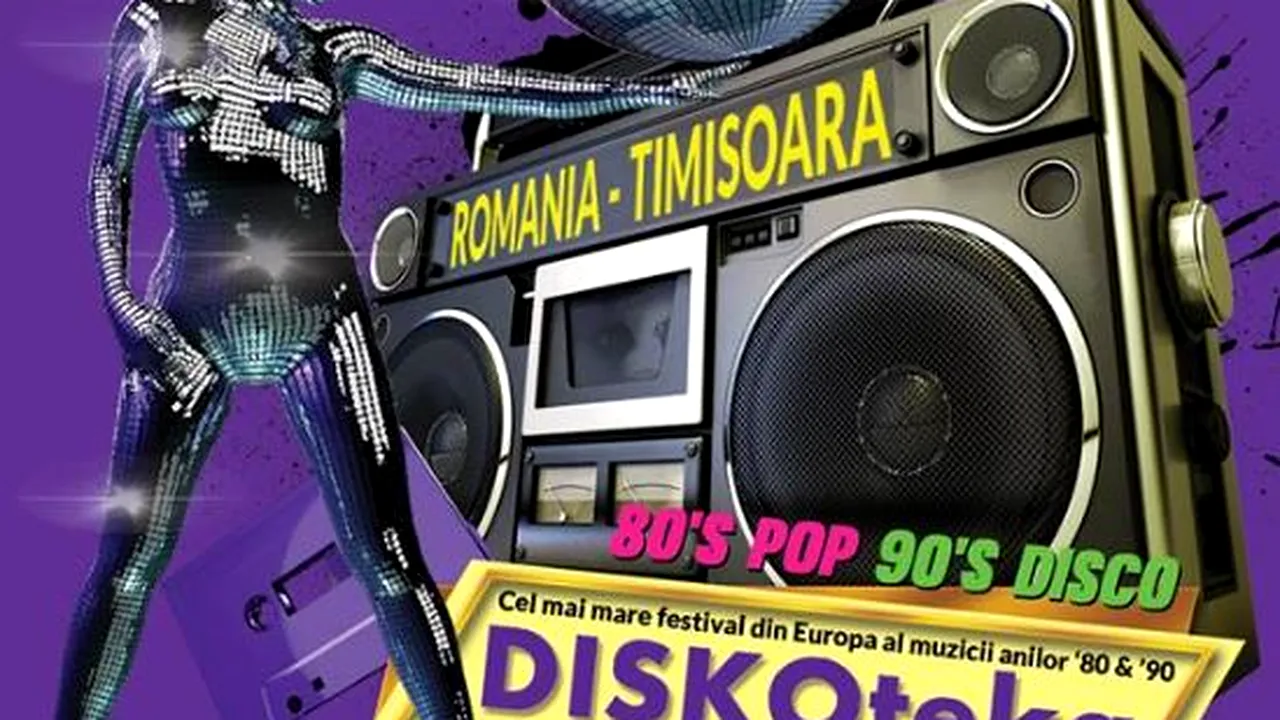 Ace of Base, CC Catch, Sabrina, Dr. Albarn, la prima ediţie Diskoteka Festival din Timişoara