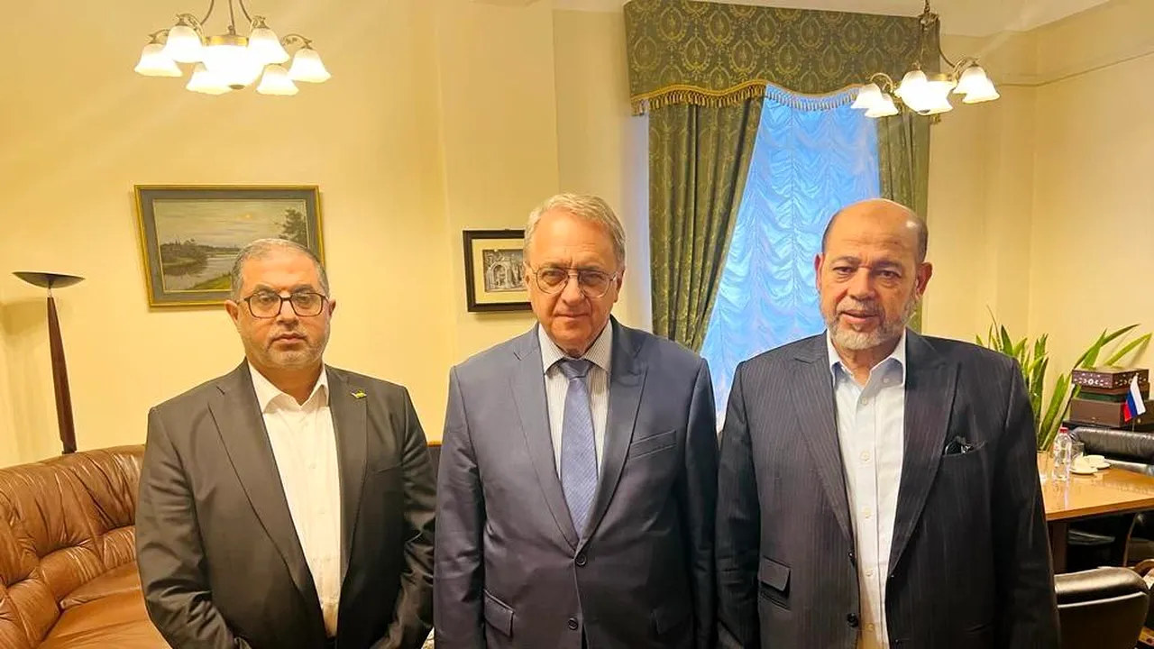 Membrii de rang înalt ai Hamas sunt la Moscova