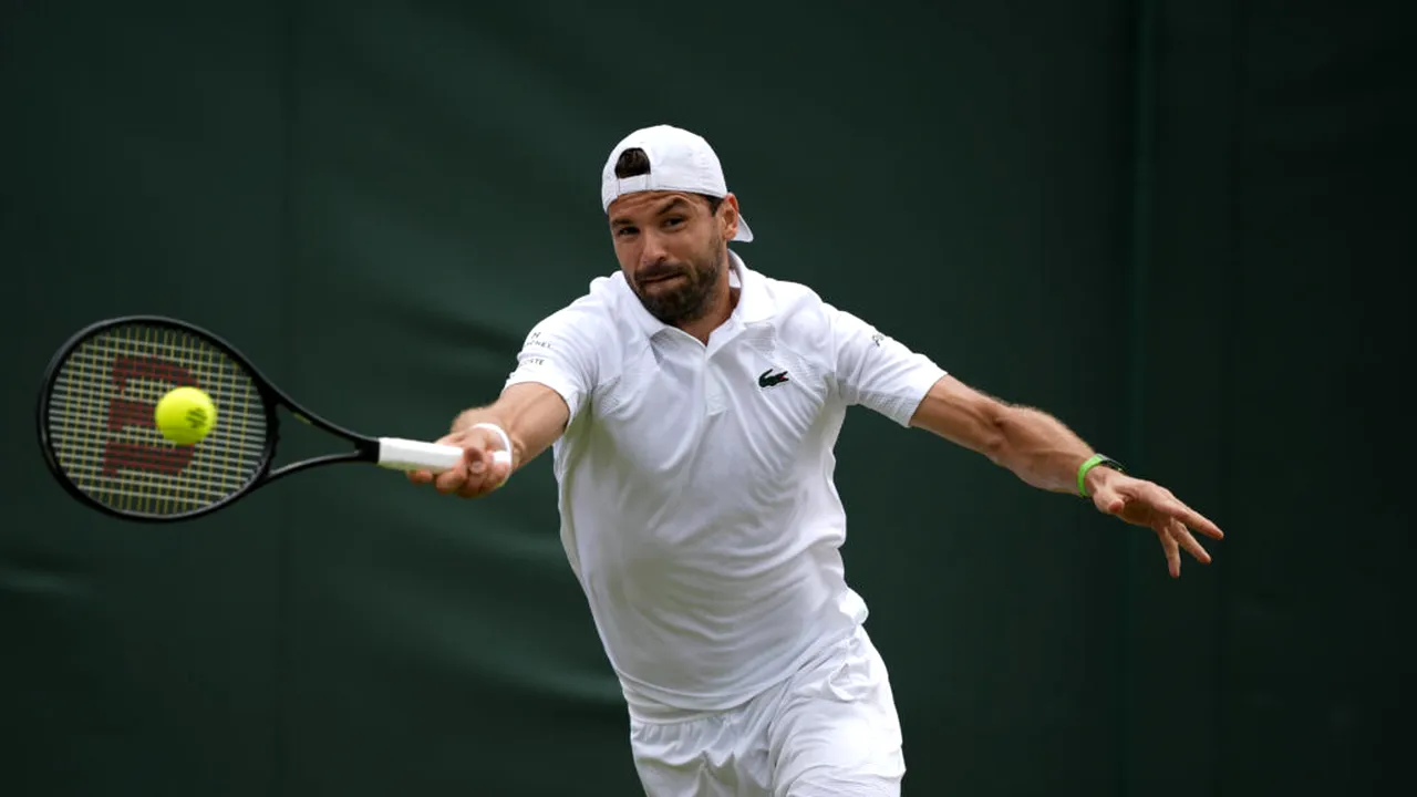Grigor Dimitrov revine în formă după accidentare, câștigând convingător în primul tur la Brisbane