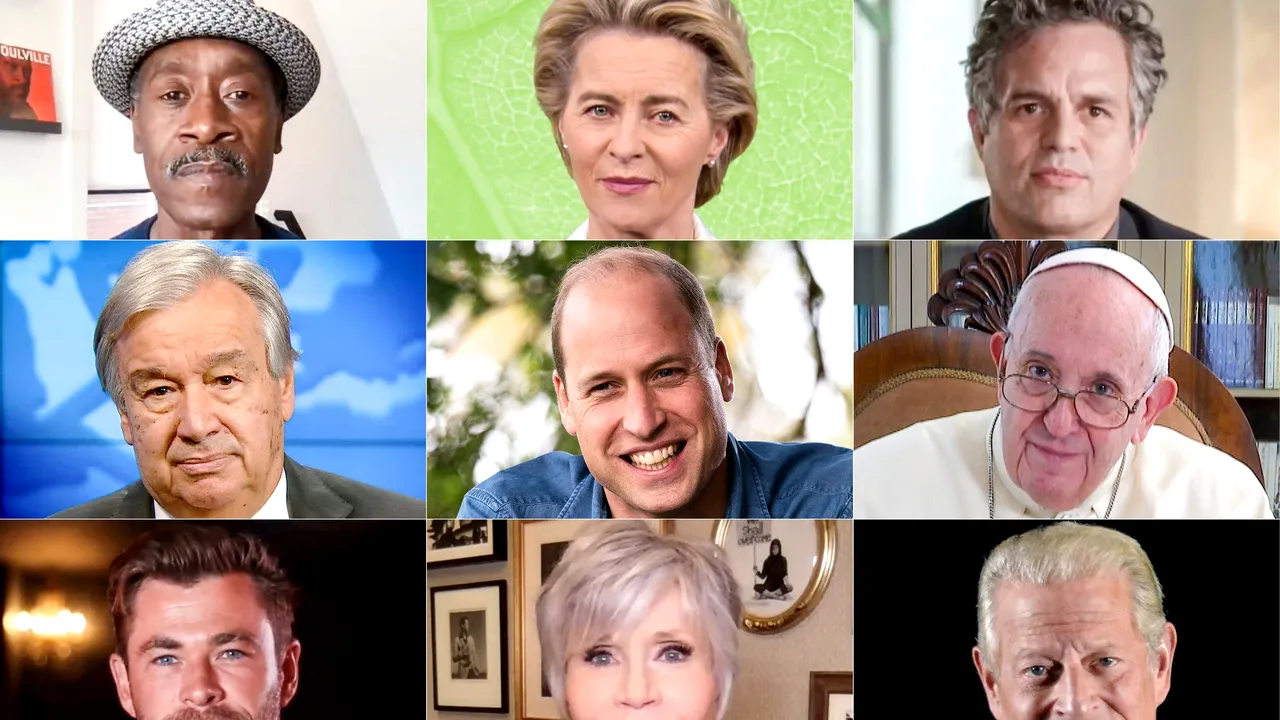 VIDEO Papa Francisc şi Prinţul William vorbesc publicului despre schimbarea climatică, la un eveniment virtual TEDx