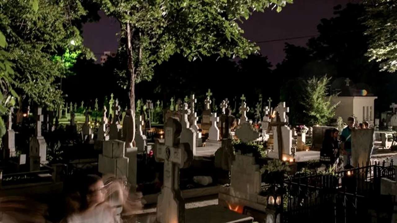 Noaptea Muzeelor: 25.000 de vizitatori, la Cimitirul Bellu din Capitală - FOTO