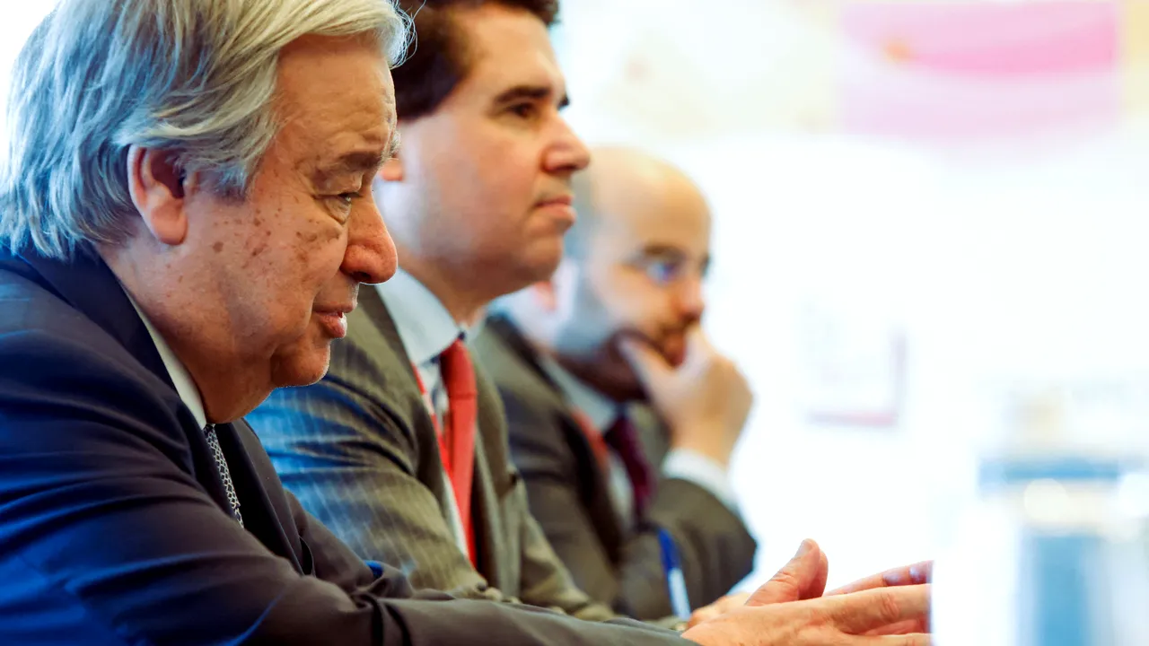 Guterres: Progresul înregistrat în deceniile trecute este în pericol. Războiul şi conflictele ameninţă omenirea