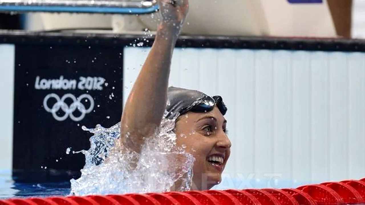 JOCURILE OLIMPICE 2012: Hamburgeri pe viaţă la New Jersey pentru campioana la nataţie Rebecca Soni