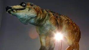 Crocodil din Cretacic, prezentat la Rio de Janeiro