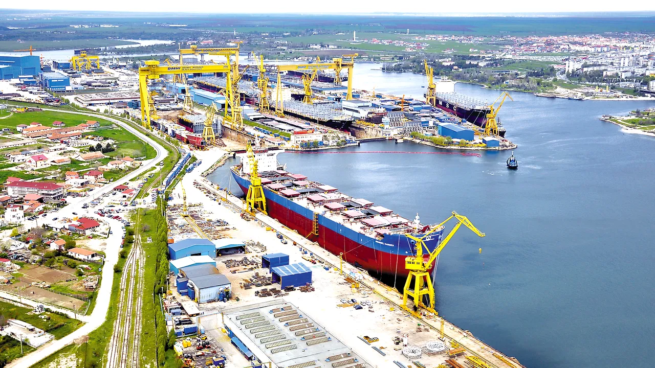 Olandezii de la Damen ies din acţionariatul şantierului naval din Mangalia