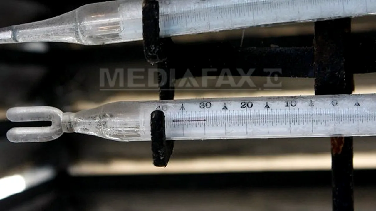 Cea mai scăzută temperatură din această toamnă: -5 grade Celsius la Miercurea Ciuc 