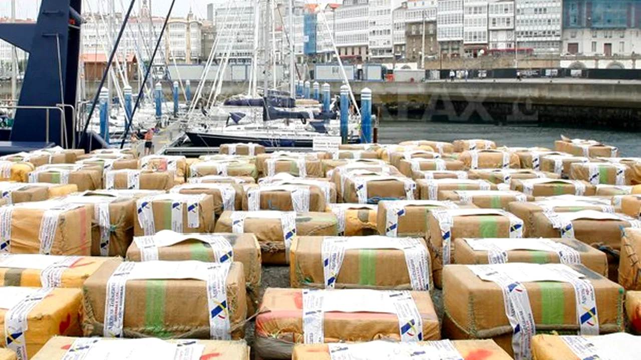 Poliţiştii spanioli au descoperit 11 tone de haşiş într-un transport de sardine