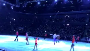Amenda primită de organizatorii show-ului lui Evgheni Plushenko în Cluj. Ce a urmat după ce patinatorul a căzut pe gheaţă. VIDEO
