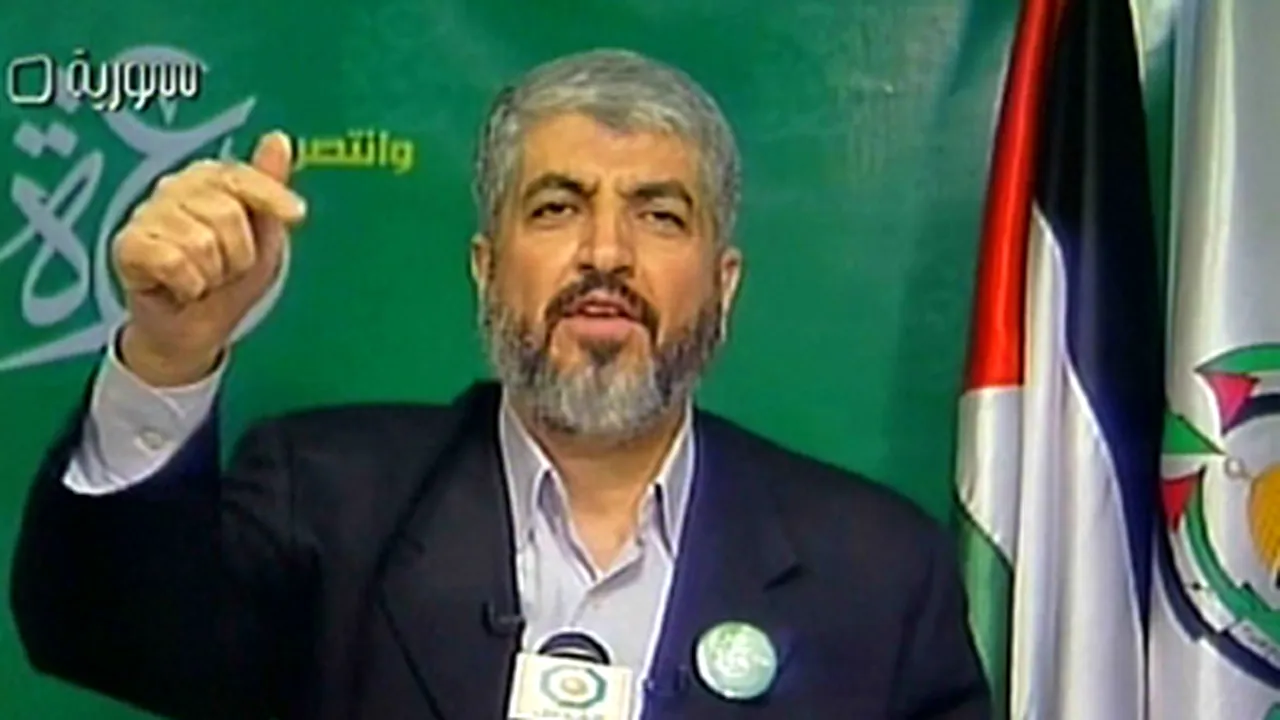 Khaled Meshaal acuză Israelul că vrea să 
