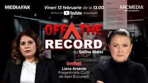 OFF The Record I Invitat: judecător Liana Arsenie, președintele Curții de Apel București