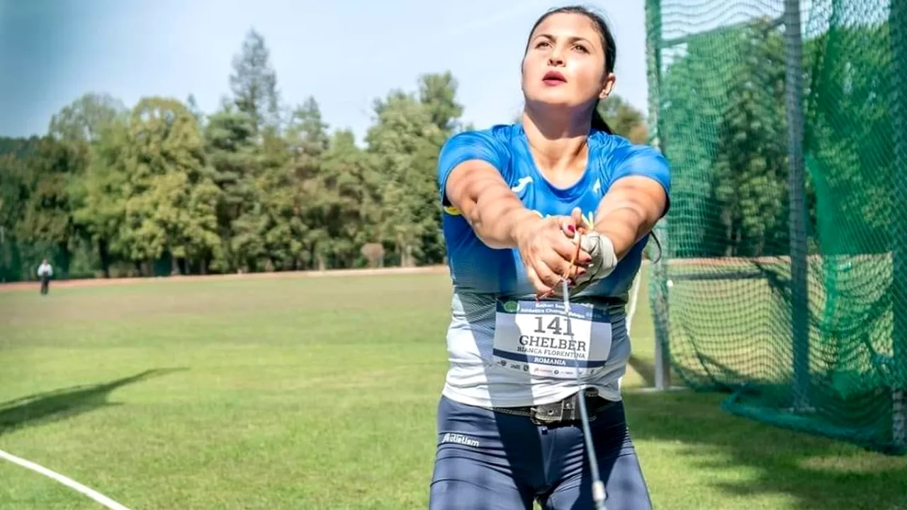 Bianca Ghelber, locul 7 în finala la ciocan, la Mondialele de atletism de la Budapesta