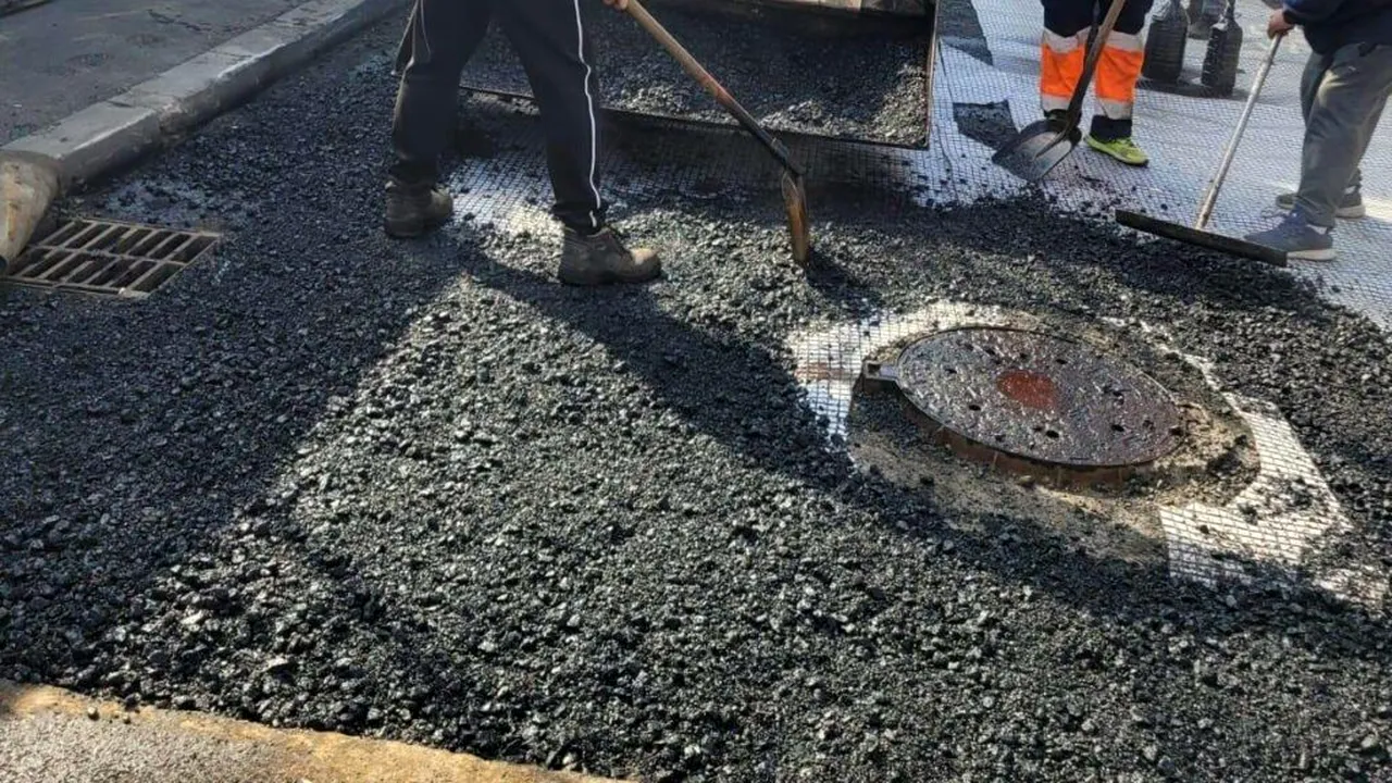 S-au finalizat lucrările  pe străzile Piatra Șoimului, Omătului și Gardeniei (P)