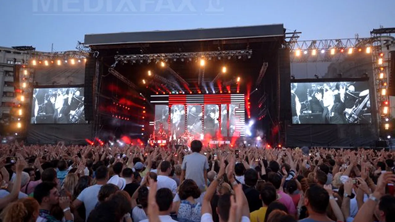 CONCERTUL lui Robbie Williams: Organizatorii au fost amendaţi cu 10.000 lei pentru comportament incorect