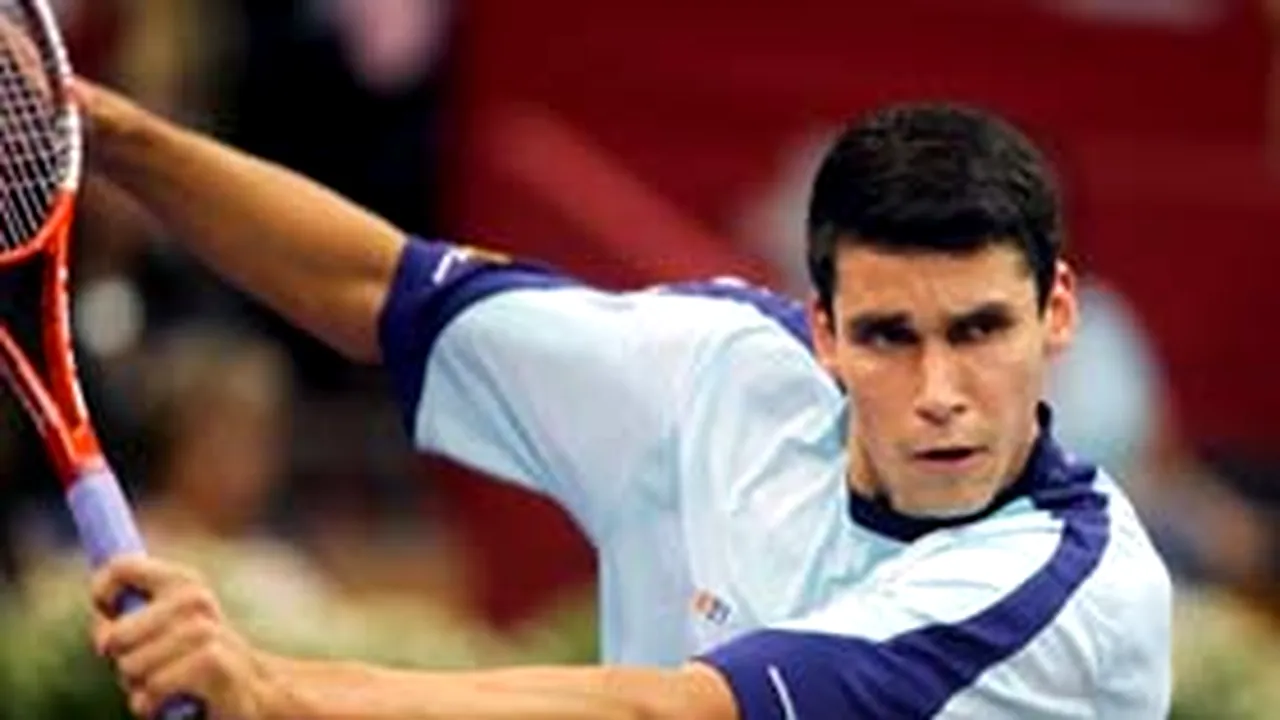 Hănescu a fost eliminat în turul doi la Braşov
