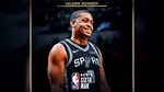Keldon Johnson i se alătură legendarului Manu Ginobili, primind premiul de „rezerva anului” în NBA
