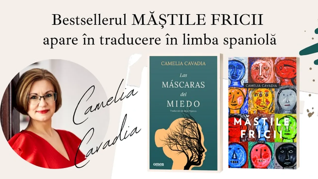 Bestsellerul Măştile fricii apare în traducere în spaniolă