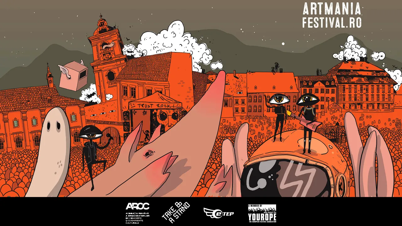 ARTmania 2019: Trupa Dream Theater, în Piaţa Mare din Sibiu