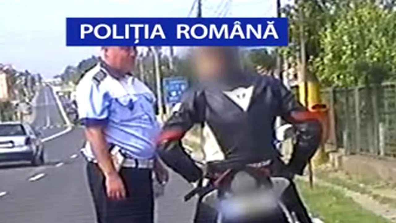 Motociclist prins conducând cu 243 de kilometri la oră pe DN 39, la Neptun - VIDEO