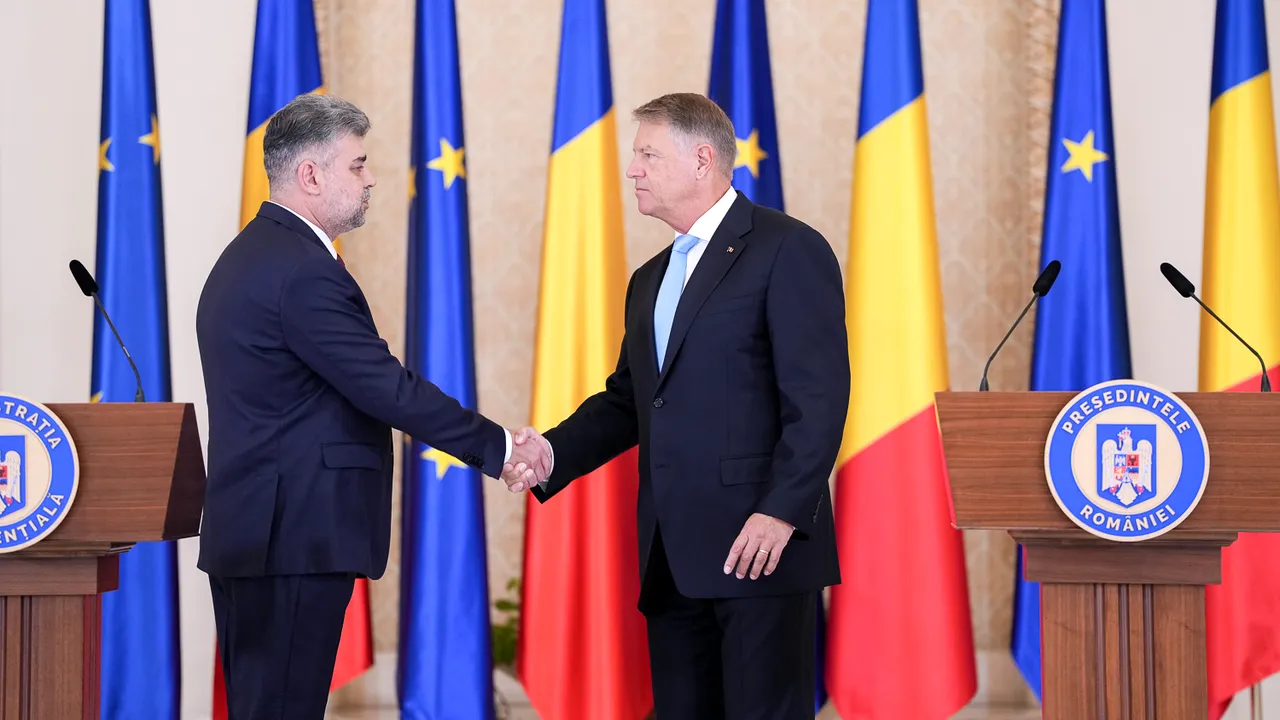 Klaus Iohannis l-a desemnat premier pe Marcel Ciolacu / A fost anunţată lista miniştrilor propuşi de PNL şi PSD. UDMR nu face parte din Coaliţia de Guvernare