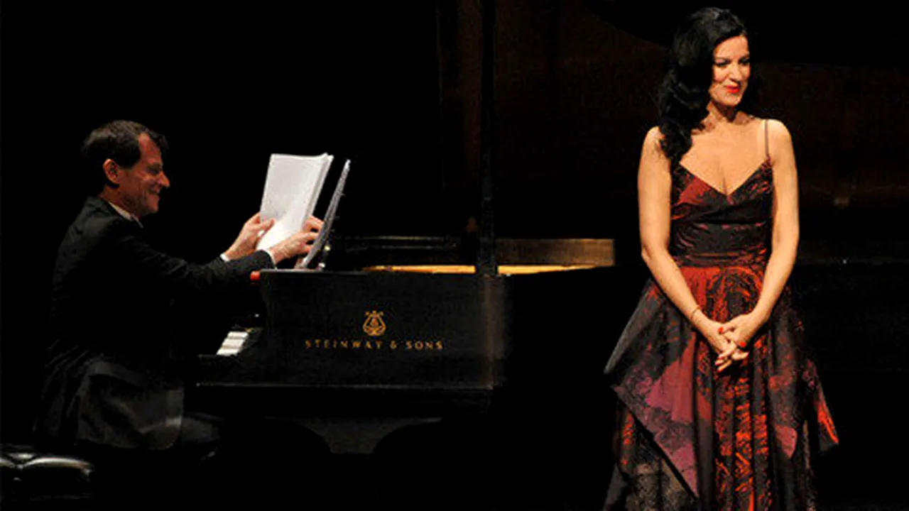 Dan Grigore şi Angela Gheorghiu, în spectacolul 